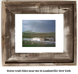 horse trail rides near me in Loudonville, New York